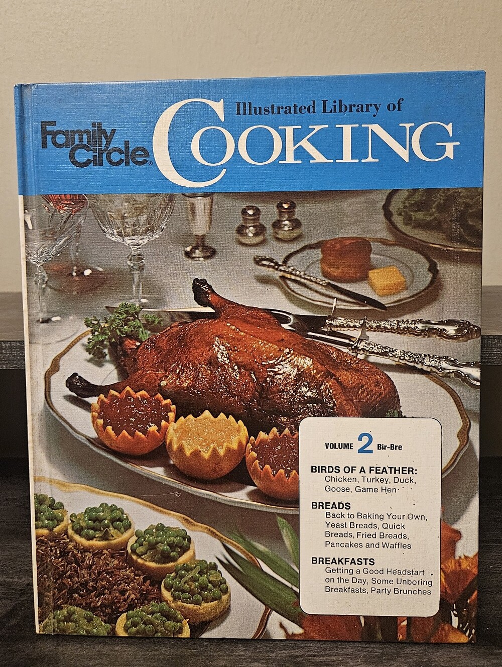 Vintage 1972 Family Circle Illustrated Library of Cooking Volume 2 Hardcover